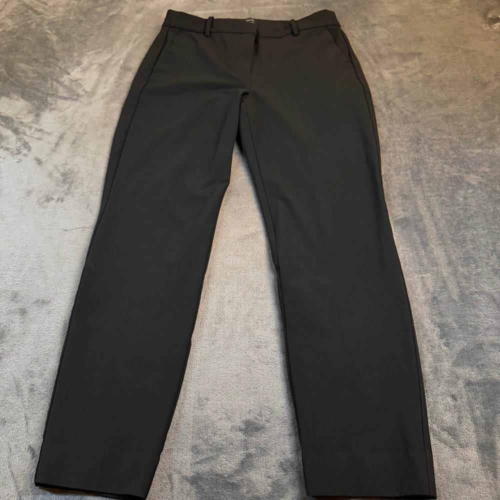 J.Crew Ruby Crop Pant Womens Size 6 Black Slim Fit Business Casual